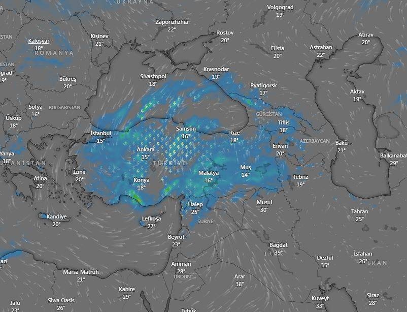 Dışarı çıkmadan bir kez daha düşünün! Meteoroloji 6 il için saat verip uyardı - Resim: 8